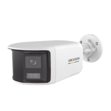 [ColorVu + Panoramica + Dual Light] Bala TURBOHD 3K (5 Megapixel) / Micrófono Integrado / Visión 180° / Imagen a Color 24/7 / 40 mts Luz Blanca + 40 mts IR / Exterior IP67 / WDR