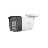 [Audio Bidireccional + Dual Light + ColorVu] Bala TURBOHD 4K (8 Megapixel) / Lente 2.8 mm / 30 mts IR EXIR + 20 mts Luz Blanca / Micrófono y Bocina Integrado / Exterior IP67 / Metal / dWDR