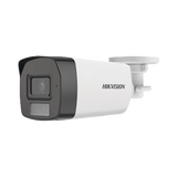 [Dual Light + ColorVu] Bala TURBOHD 3K (5 Megapixel) / Lente 2.8 mm / 40 mts IR + 40 mts Luz Blanca / Gran Angular 104.5° / Exterior IP67 / Micrófono Integrado / dWDR / 4 Tecnologías
