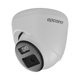 [Audio Bidireccional + Dual Light + ColorVu] Bala TURBOHD 4K (8 Megapixel) / Lente 2.8 mm / 30 mts IR EXIR + 20 mts Luz Blanca / Micrófono y Bocina Integrado / Exterior IP67 / Metal / dWDR