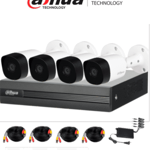 DAHUA KITXVR1B04H-I+4B2A51 -Kit de 4 Ch de 5 MP/ DVR Cooper-I WizSense/Con IA/ H.265+/4 Camaras B2A51 Metalicas/4 Ch + 1 IP o Hasta 5 Ch IP/ 4 Ch SMD Plus/Busqueda de Humanos y Vehiculos/Accesorios Incluidos#DAHQ1M #NuevoPrecio #DMD #DVM#VolDH #MCI2 #DMD