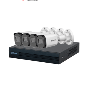 DAHUA KIT/XVR1B08-I/4-B1A21N-U - Kit de Videovigilancia con DVR Cooper-I WizSense, IA, 8 canales +2 IP o Hasta 10 Canales IP y 4 cámaras B1A21-U de 2MP. Graba en H.265+ y permite búsqueda de humanos y vehículos con SMD Plus. #OIM